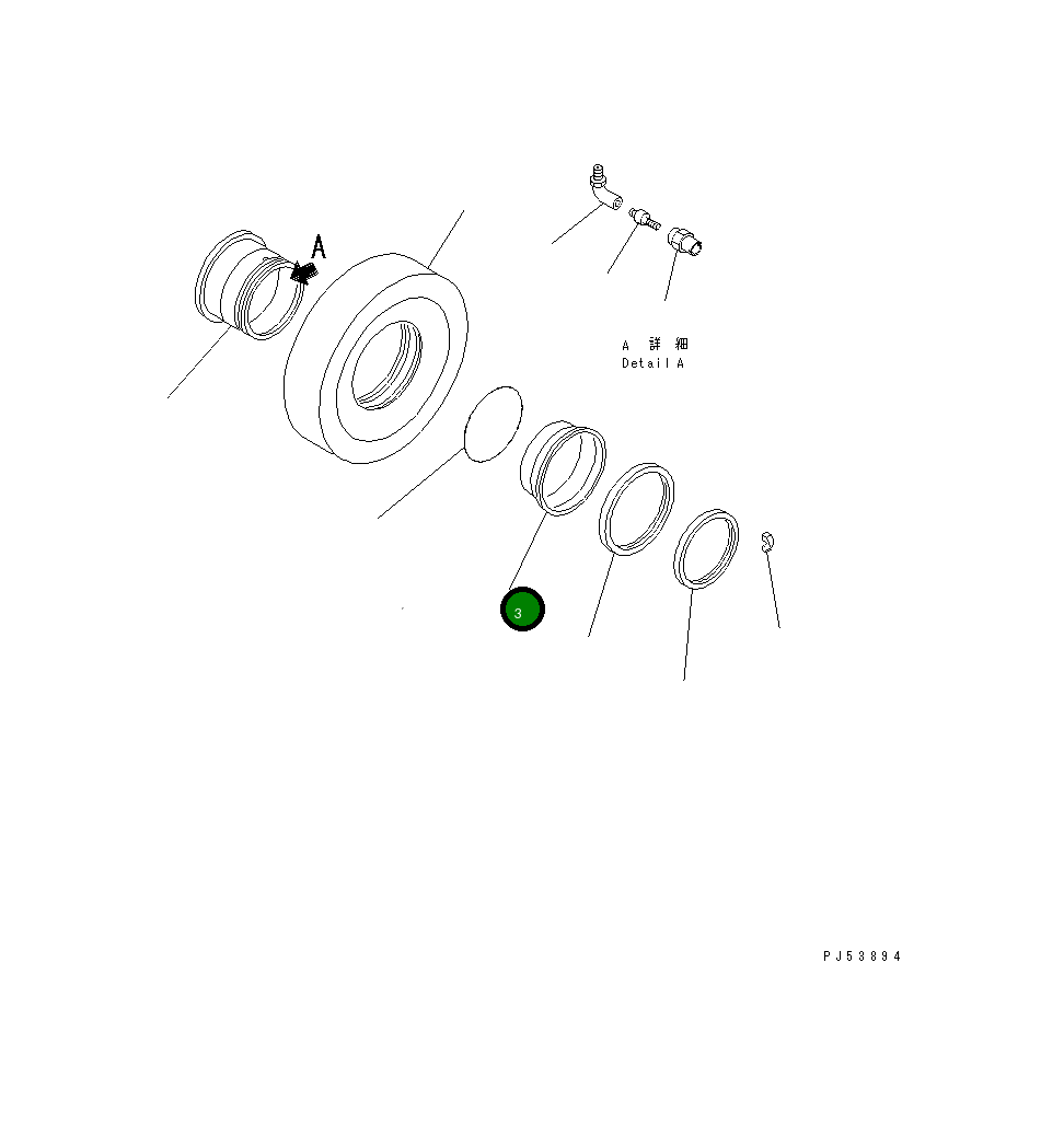 Лента сиденья 234-30-22730 Komatsu