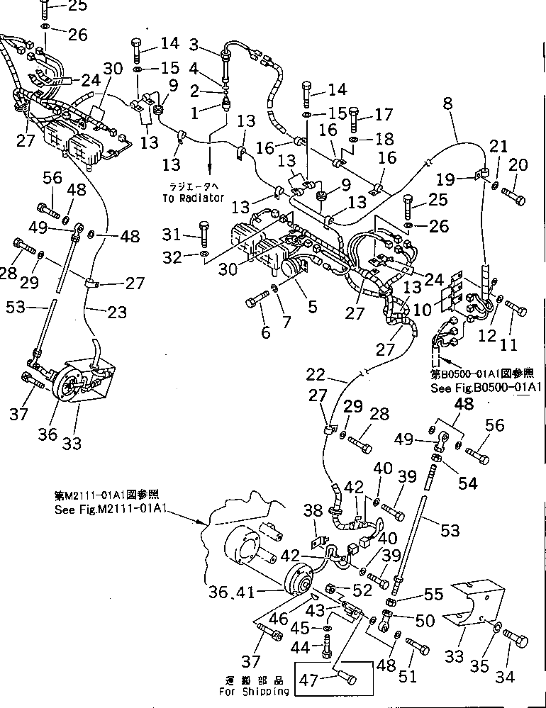Жгут проводов 19M-06-28450 Komatsu