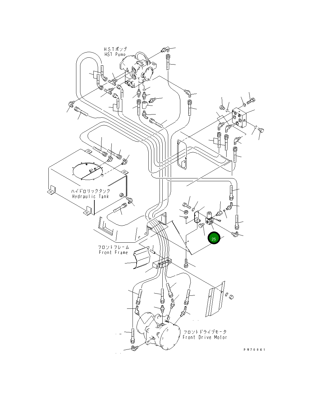 Клапан 258-80-57600 Komatsu