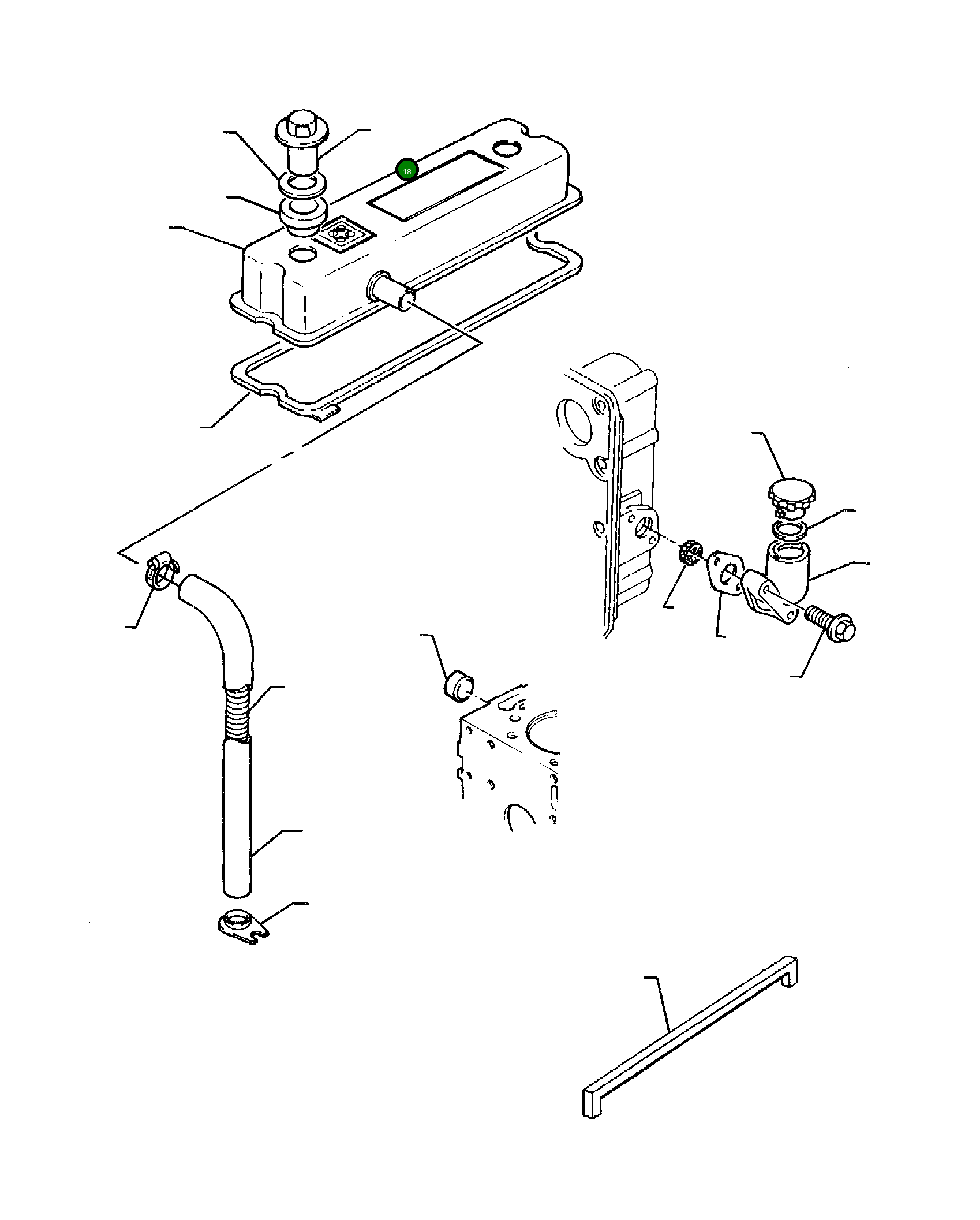 Гайка P3274P002 Komatsu
