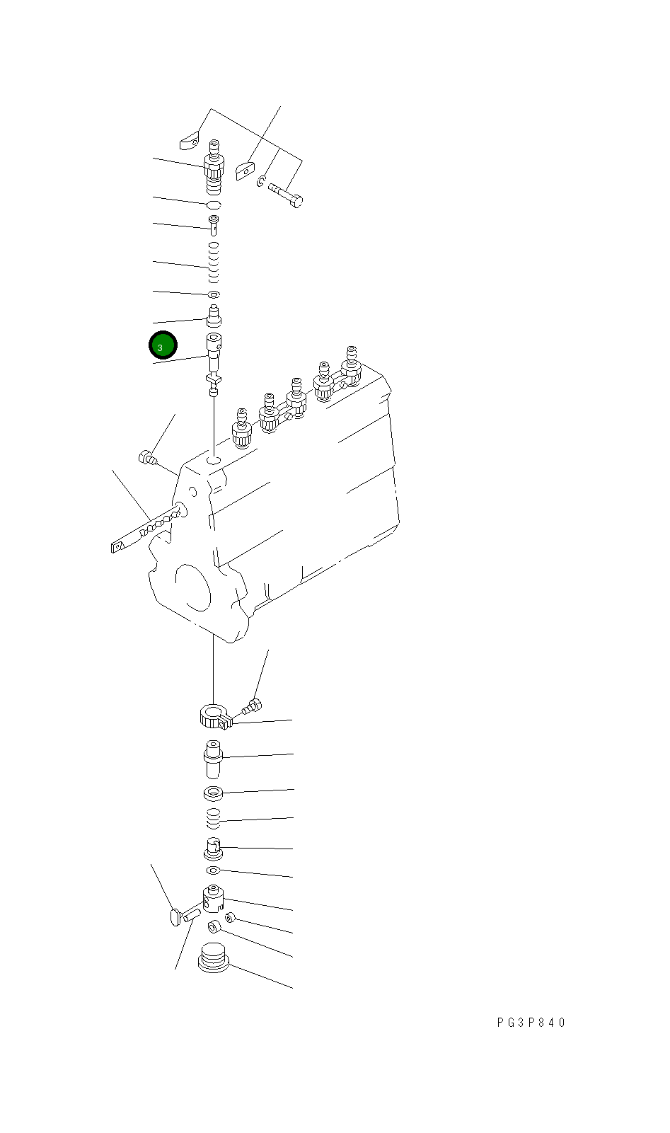 Клапан DK131110-77 Komatsu