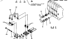 Трубка 232-60-58120 Komatsu