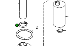 Хомут 1173 250 C1 Komatsu