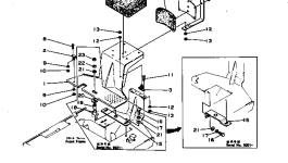 Сиденье 266-60-14101 Komatsu