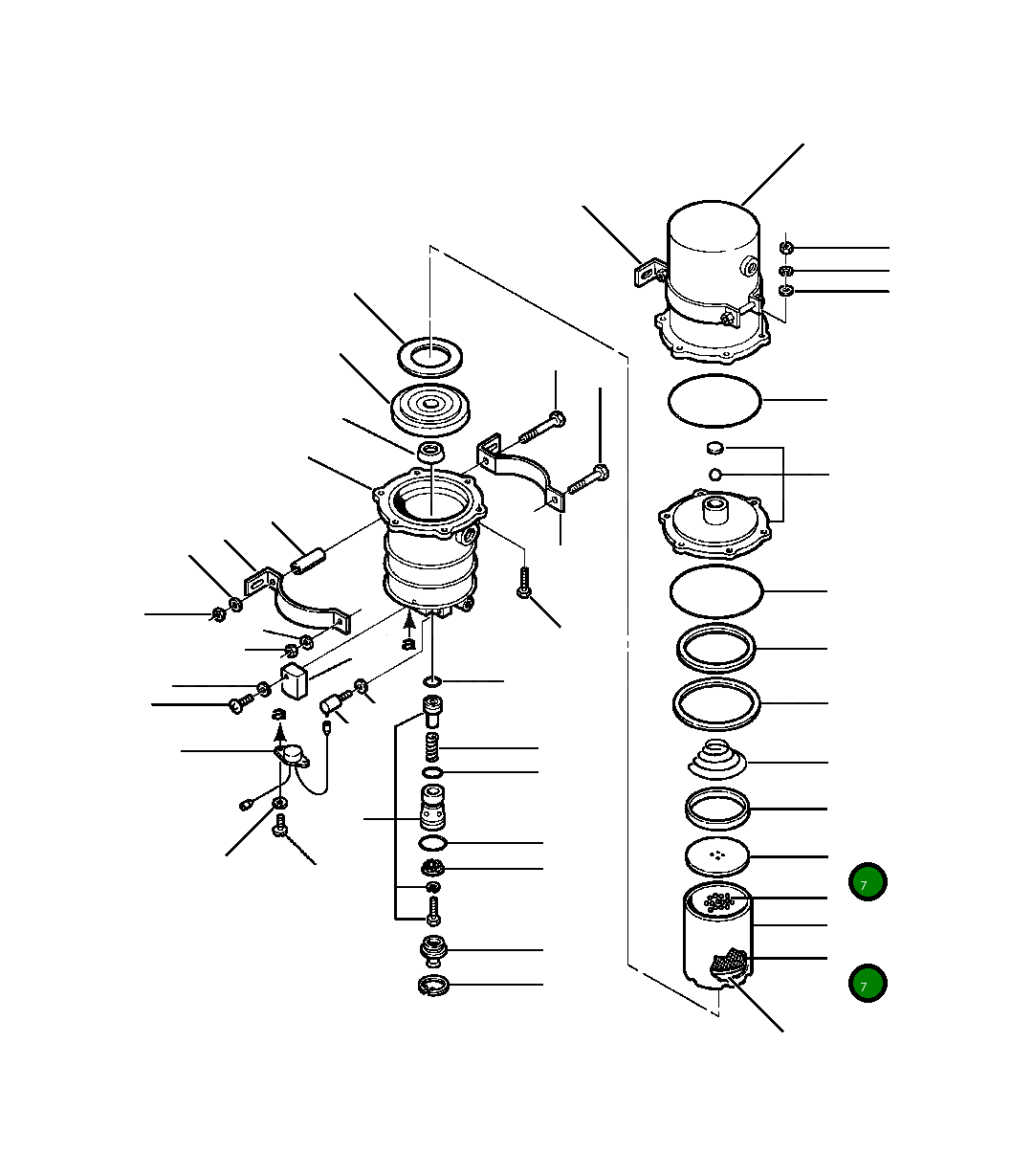 Фильтр-осушитель 421-35-15450 Komatsu