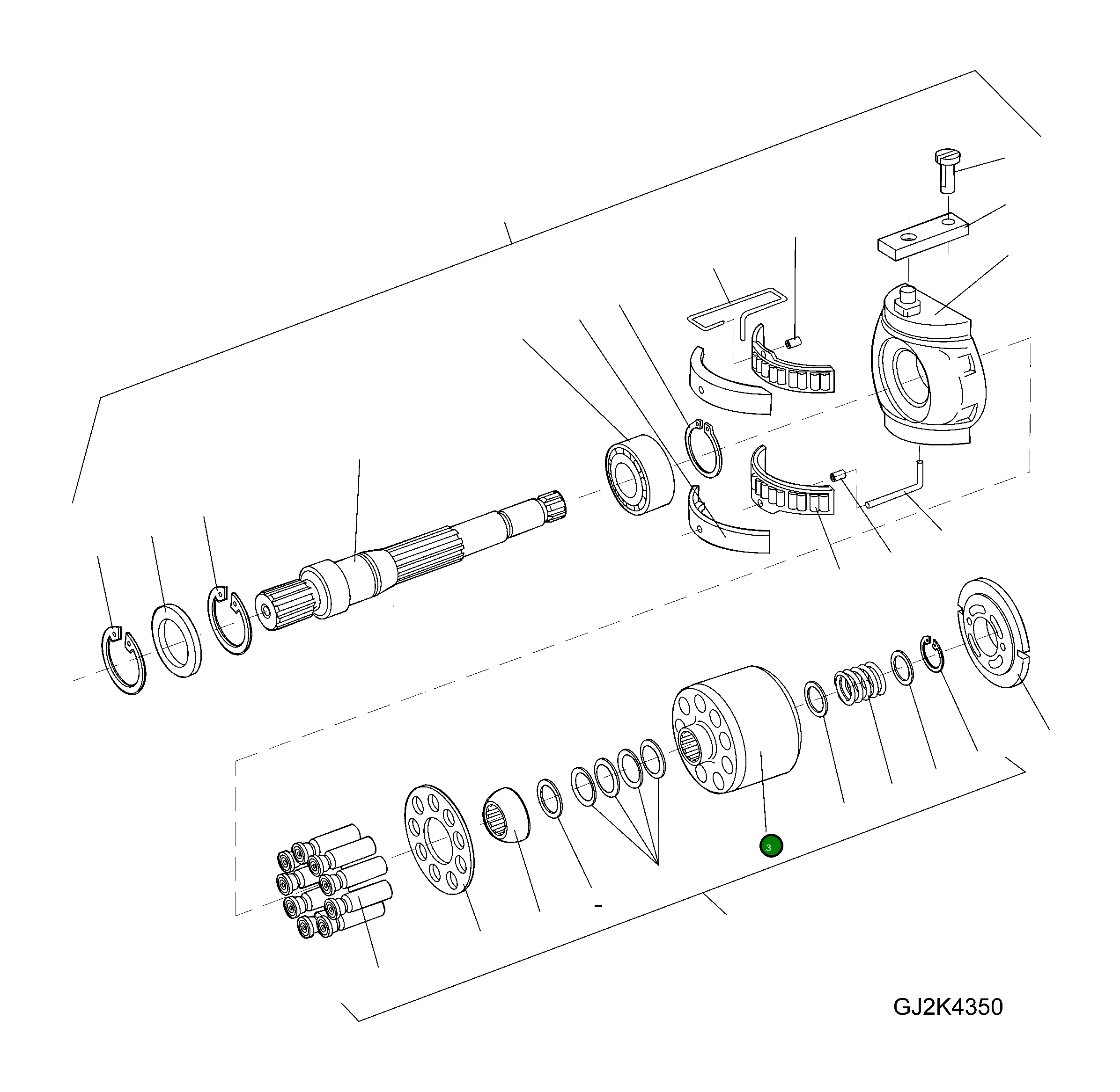 Втулка 42W-17-H0P50 Komatsu