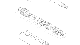 Сферический подшипник E8301024 Komatsu
