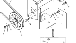 Кронштейн 2691-6-33100 Komatsu