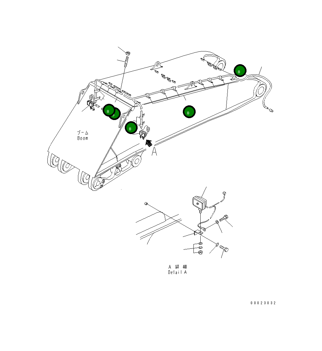 Хомут DM53409299 Komatsu