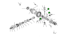 Штифт 014.03.2841 Komatsu