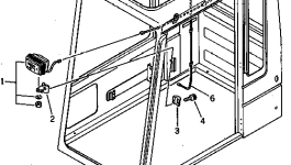 Провод 21T-06-15810 Komatsu