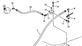 Шланг 07121-20208 Komatsu