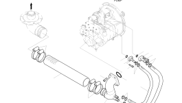 Шланг D25XD39X930L 2185-1002D79 Komatsu