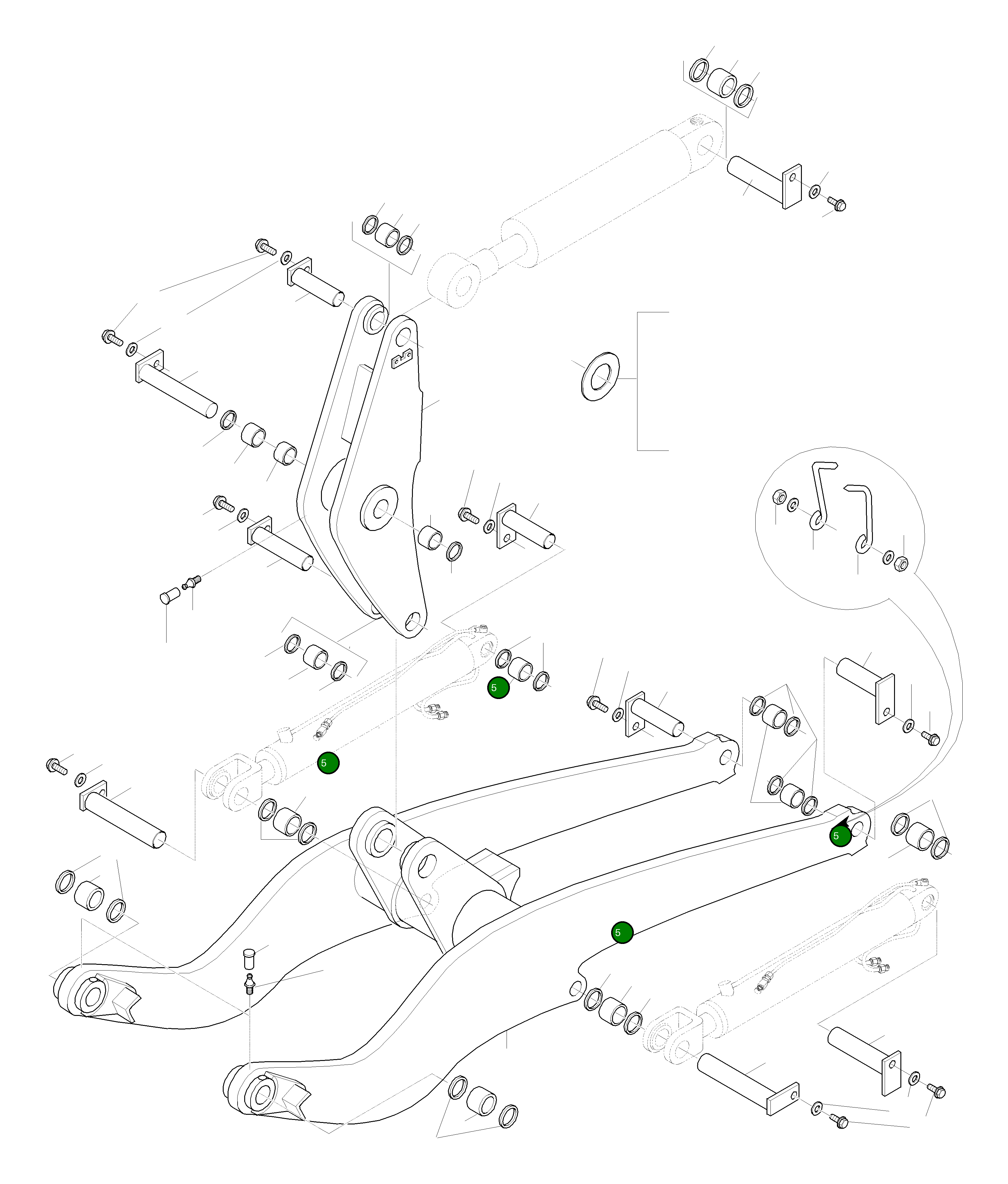 Втулка 42W-70-11C10 Komatsu
