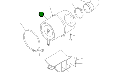 Гайка 209-01-K1140 Komatsu