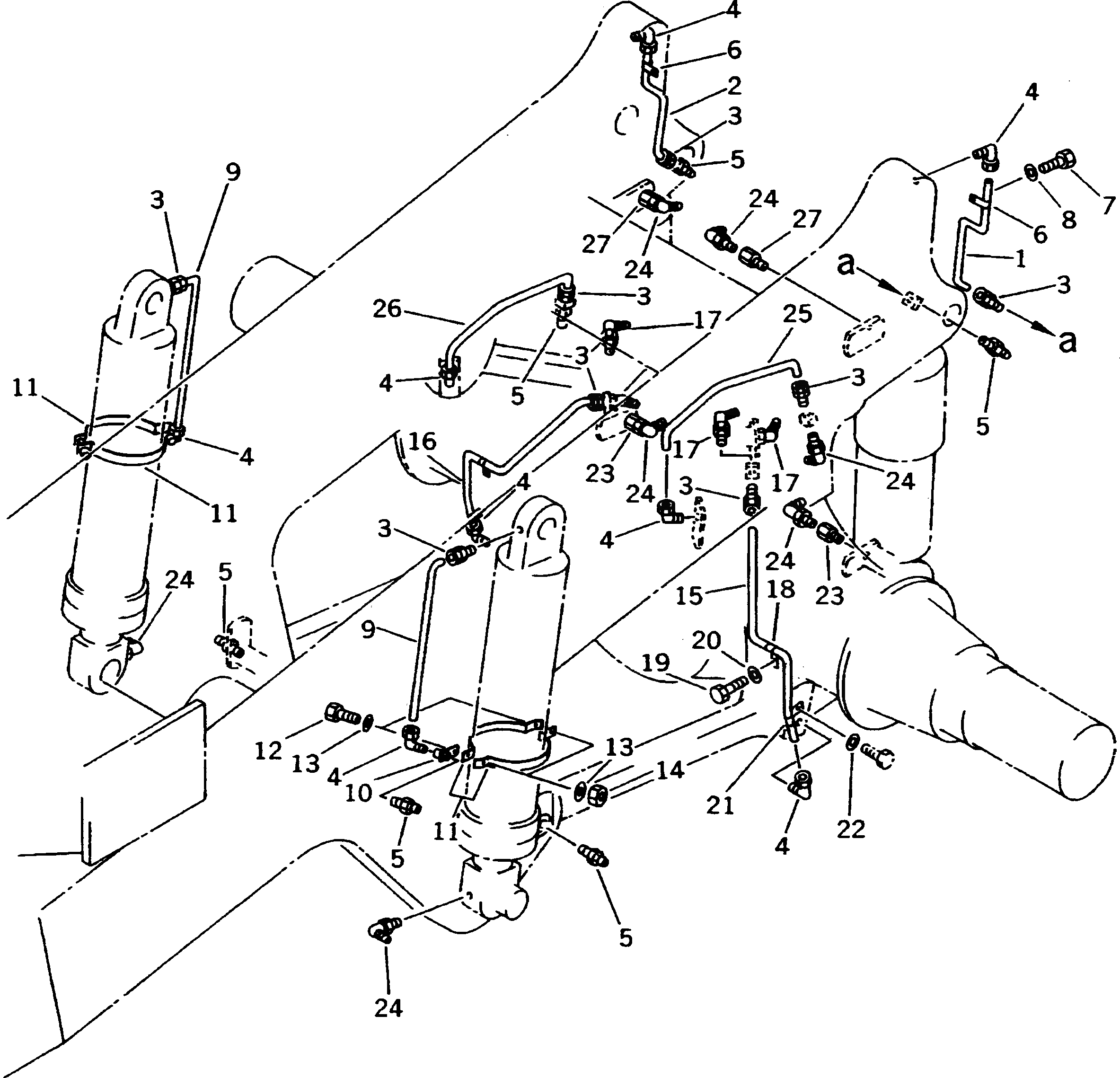 Хомут 561-52-62370 Komatsu