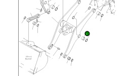 Втулка 421-70-11381 Komatsu