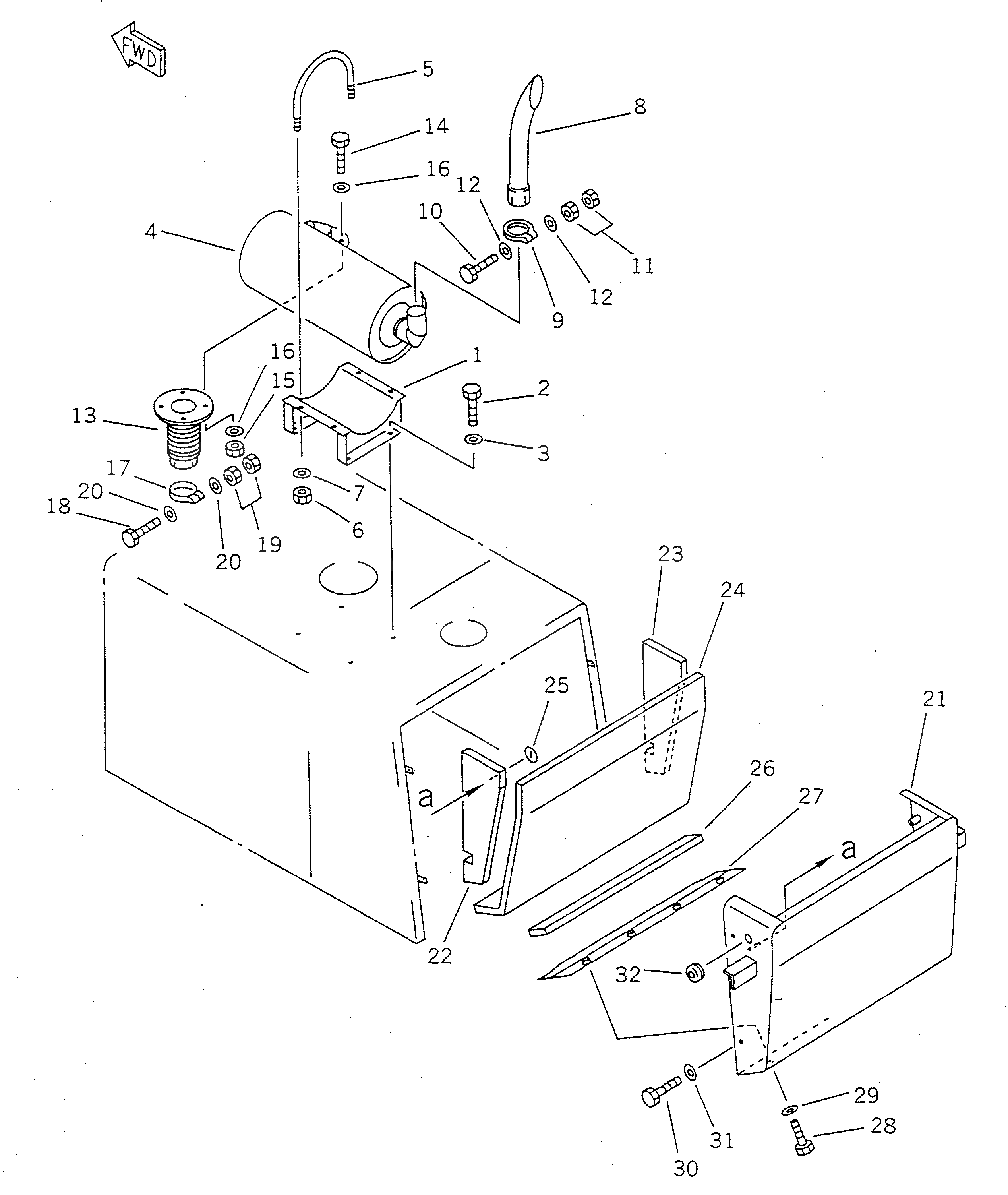 Сильфон 416-Z97-1420 Komatsu