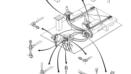 Шланг в сборе NW 8x2500 lg 598 857 40 Komatsu