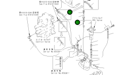 Шланг 1800MM 201-62-75470 Komatsu