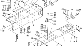 Кронштейн 195-54-12431 Komatsu