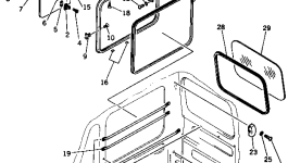 Шерсть 207-54-18260 Komatsu