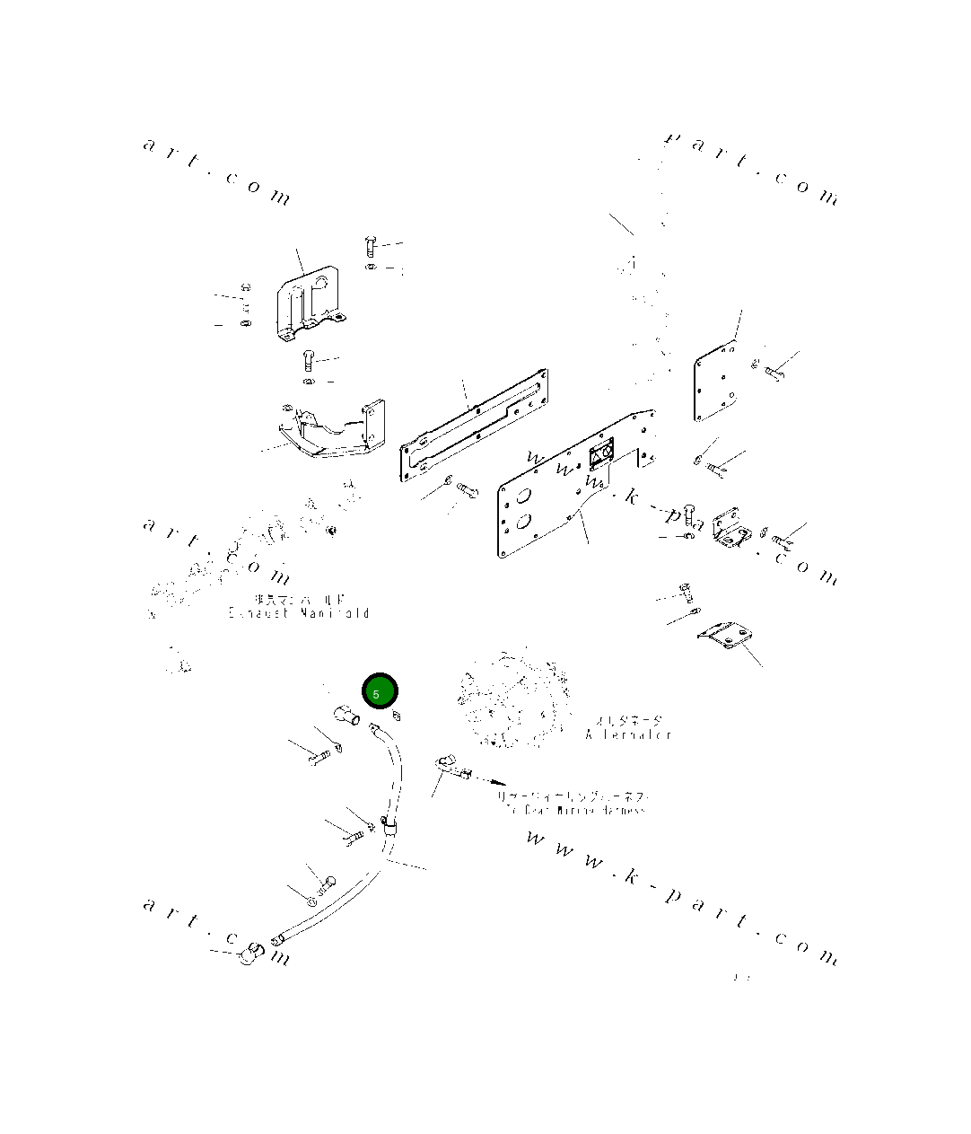 Шайба 7875-32-2110 Komatsu