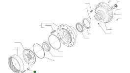 Втулка 42W-22-H0P93 Komatsu