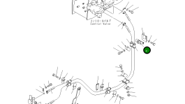 Хомут 195-61-61660 Komatsu