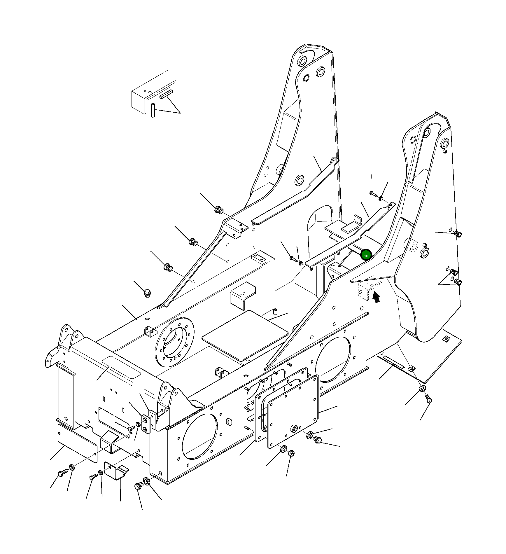 Втулка 37C-54-11182 Komatsu