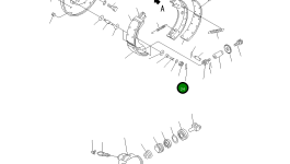 Гайка 23A-32-11130 Komatsu