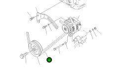 Ремень KT17594-9701-0 Komatsu