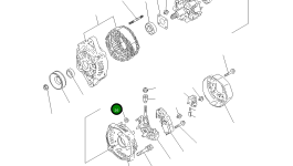 Гайка YM119620-79350 Komatsu