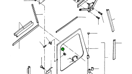 Гайка 1444324X1 Komatsu