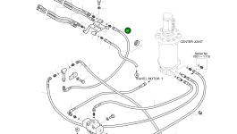 Шланг PF1/2-1200L 2184-1036D351 Komatsu