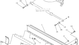 Отвал 23A-735-1240 Komatsu