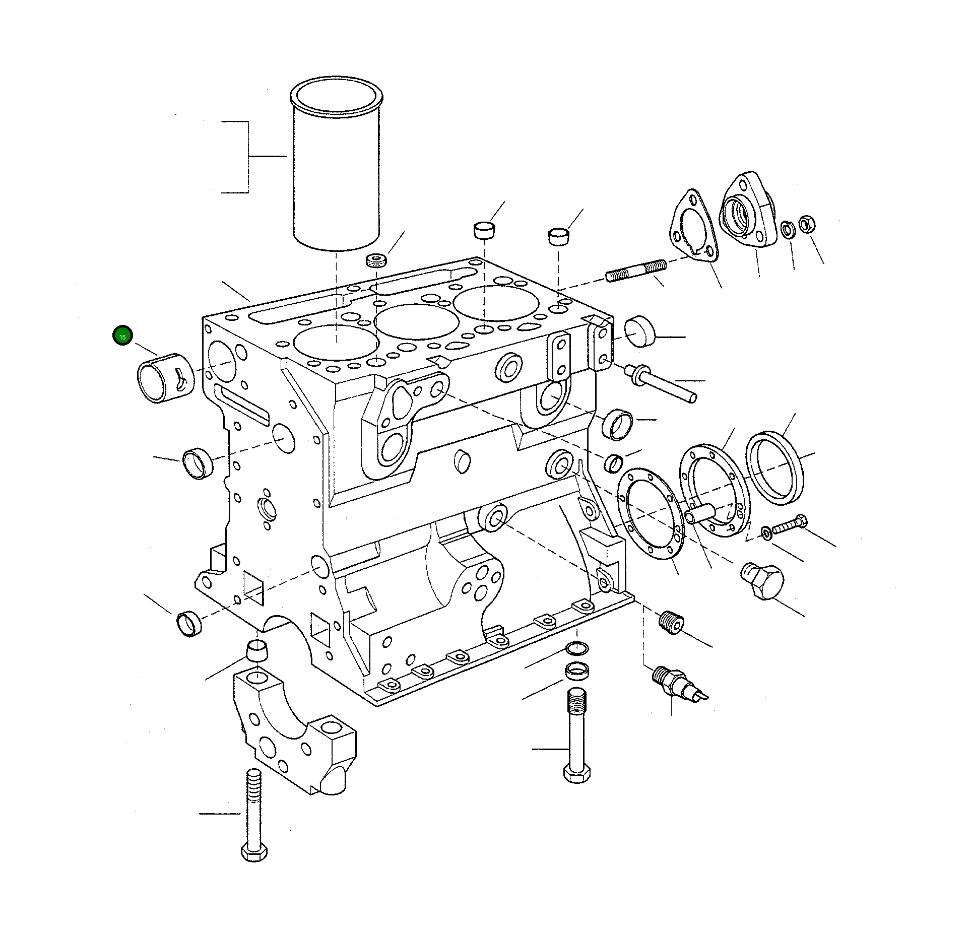 Втулка 4910853M1 Komatsu