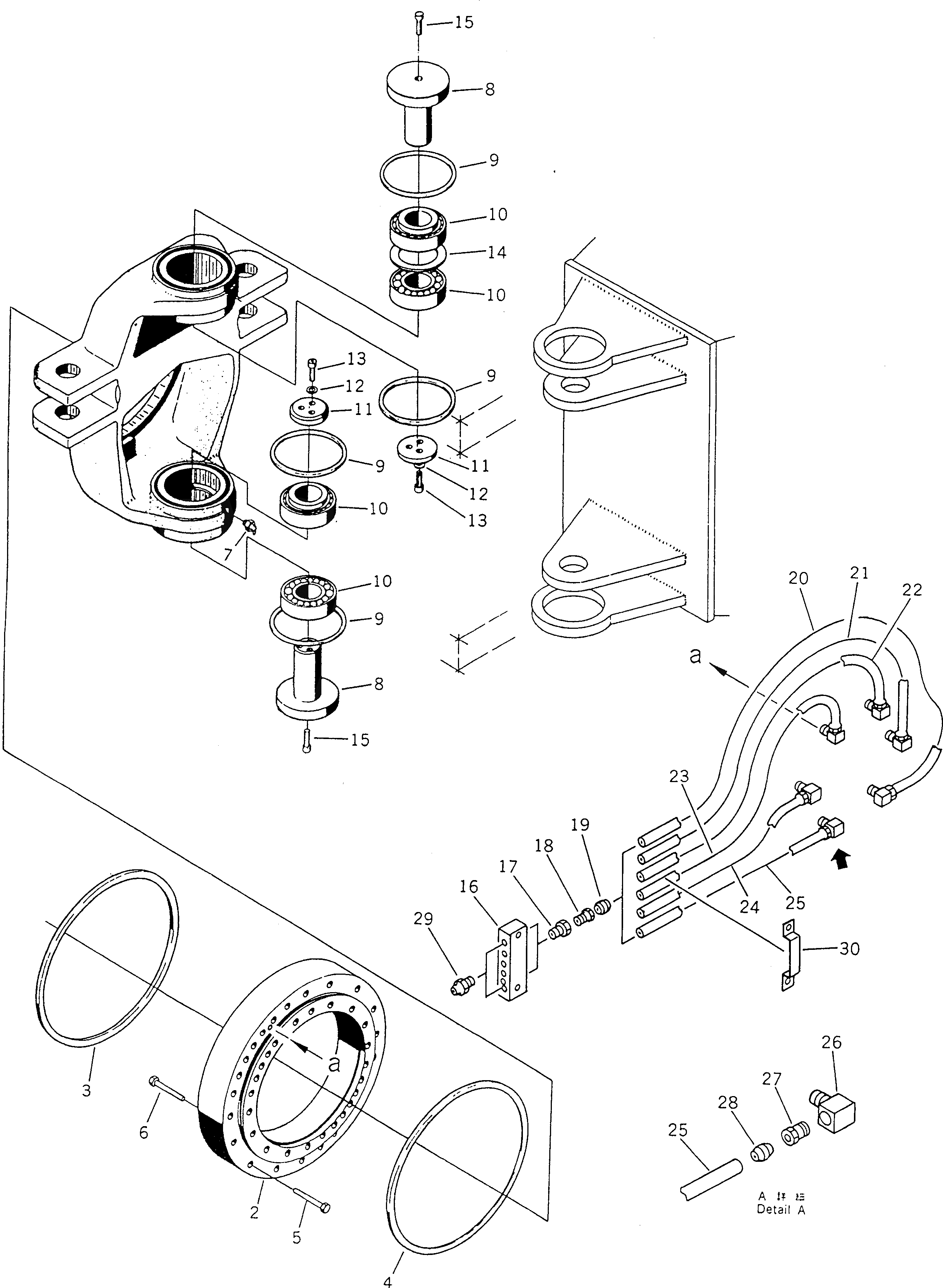 Трубка BWJ-94-11460 Komatsu