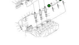 Гайка KT02761-50040 Komatsu