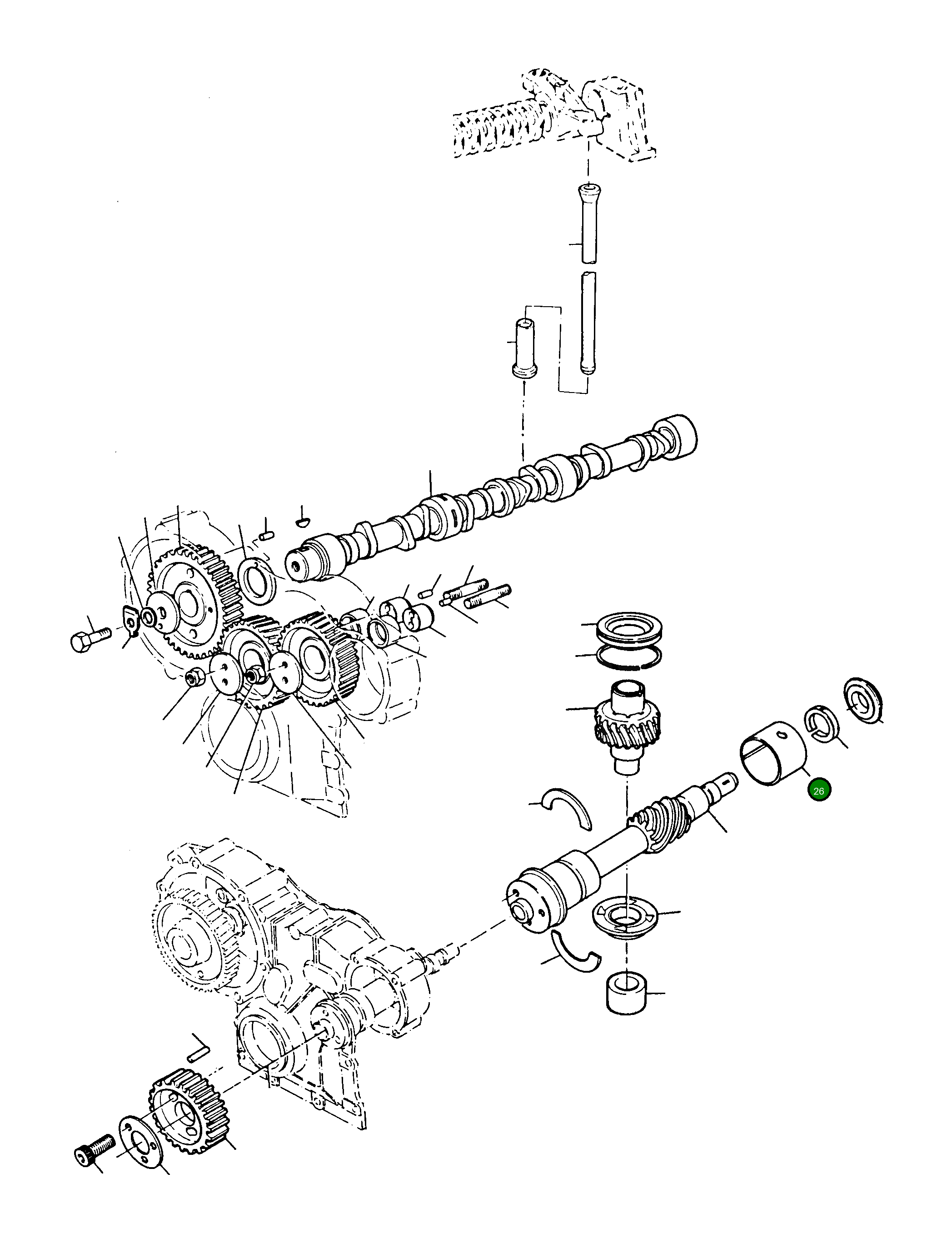 Втулка 4908526M1 Komatsu