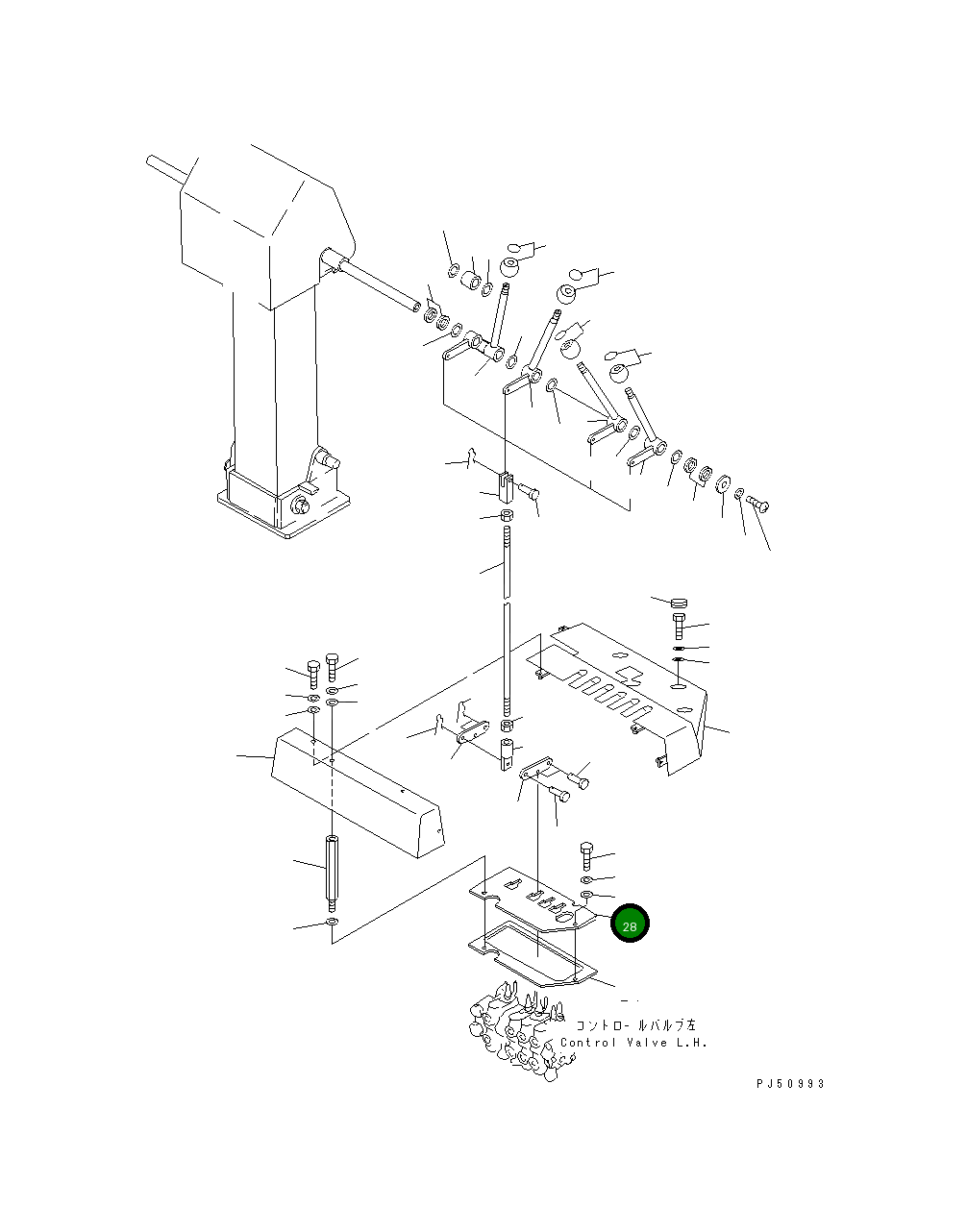 Сиденье 23D-43-18640 Komatsu