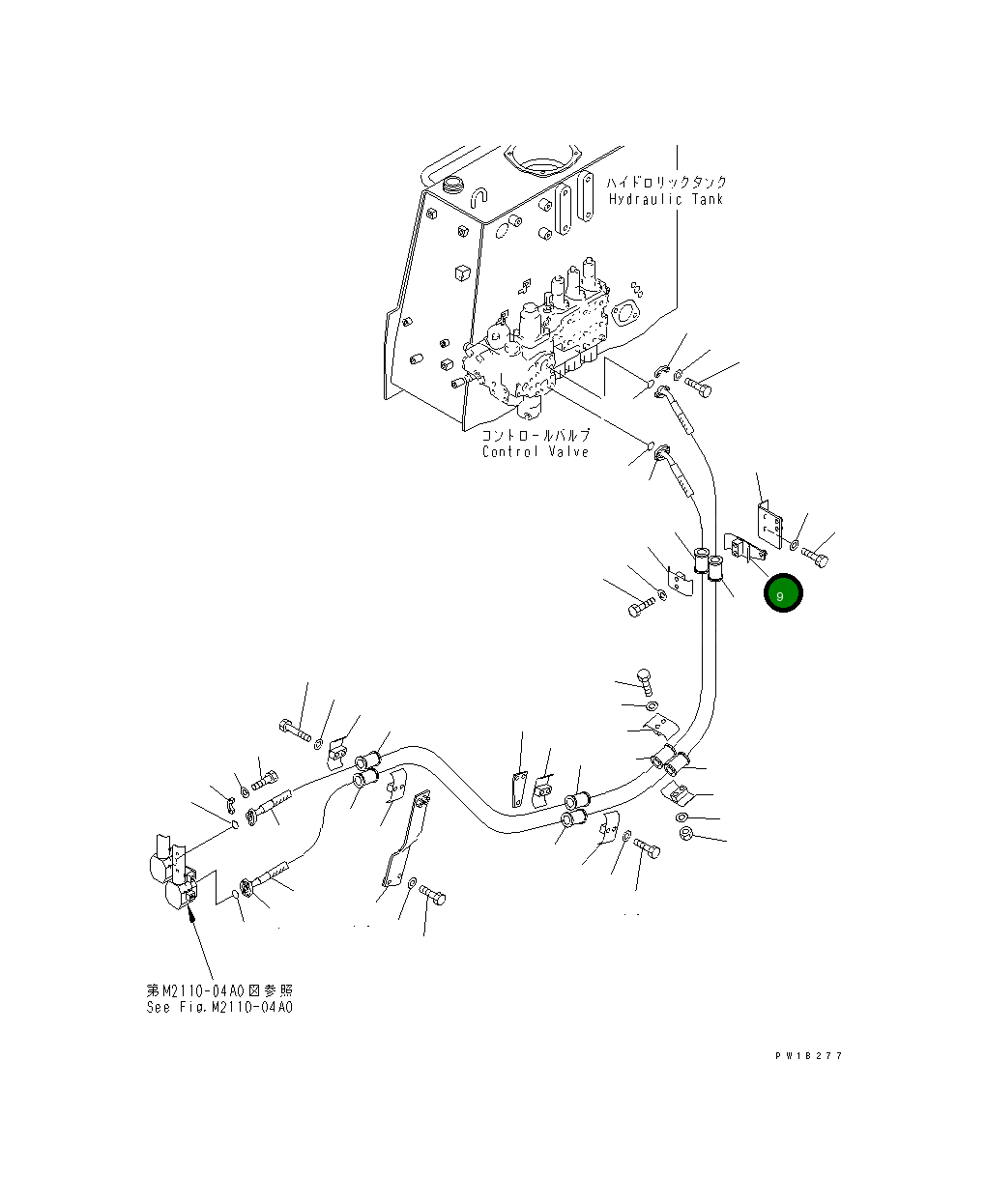 Хомут 195-61-61660 Komatsu