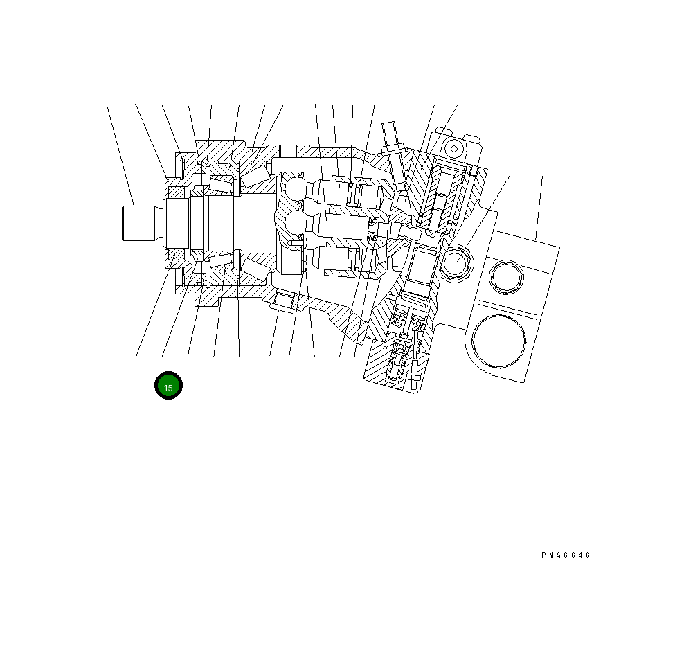 Гайка 20E-60-K2780 Komatsu