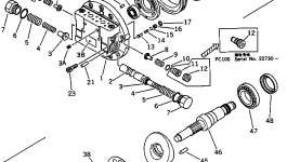 Клапан TZ150A2054-01 Komatsu