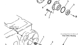 Роликовый подшипник (для Пакистана) 114-27-38110 Komatsu