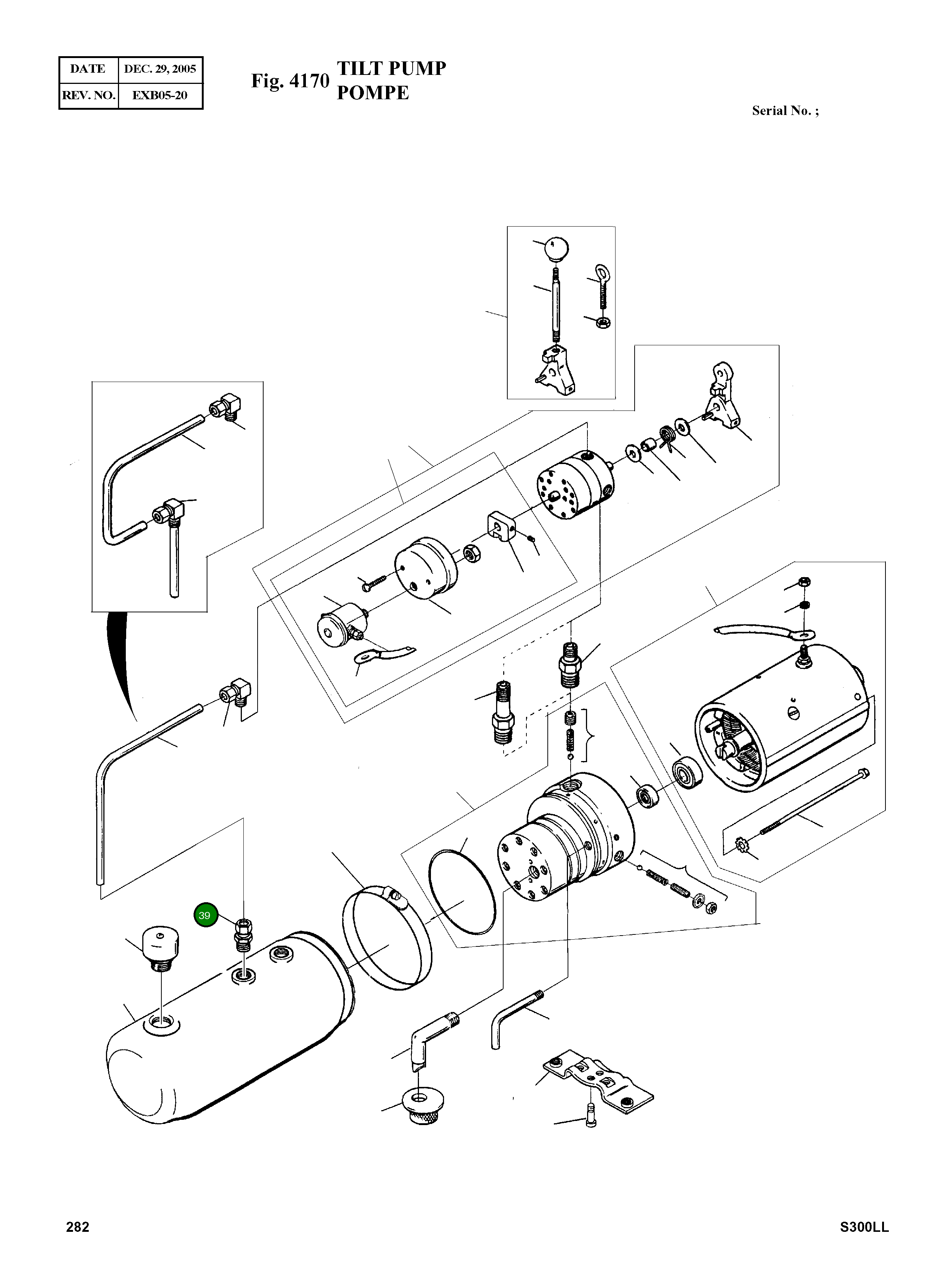 Хомут 01124 Komatsu