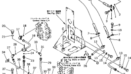 Трубка 201-62-65180 Komatsu