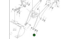 Втулка 421-70-21240 Komatsu