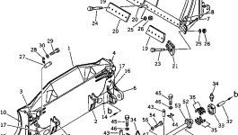 Группа отвала 195-937-X211 Komatsu