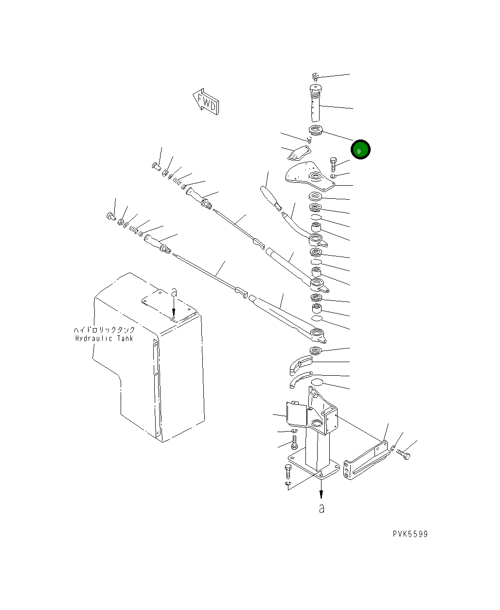 Гайка 130-961-5290 Komatsu